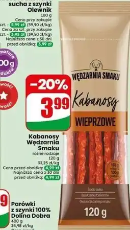 Dino Kabanosy Wędzarnia Smaku oferta