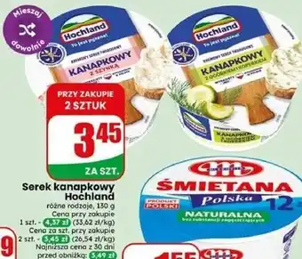 Dino Serek kanapkowy Hochland oferta