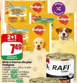 Dino Mokra karma dla psa Pedigree oferta