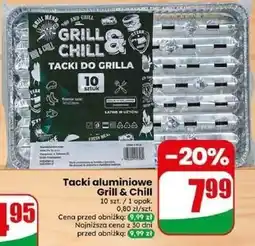 Dino Tacki aluminiowe Grill & Chill oferta
