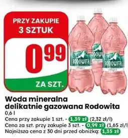 Dino Woda mineralna delikatnie gazowana Rodowita oferta