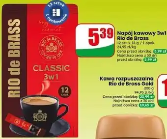 Dino Napój kawowy 3w1 Rio de Brass oferta