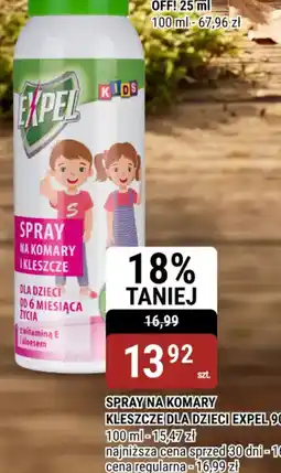 bi1 Spray na komary i kleszcze dla dzieci Expel oferta
