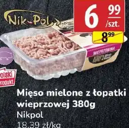 API MARKET Mięso mielone z łopatki wieprzowej oferta