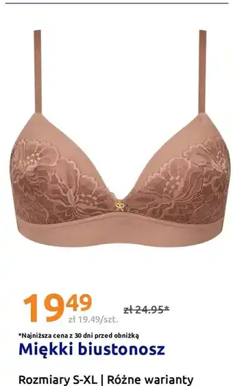 Action Miękki biustonosz oferta