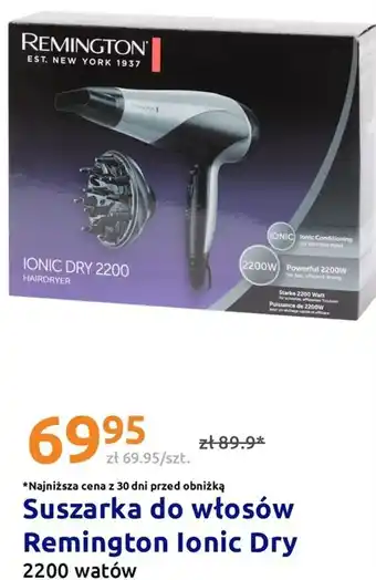 Action Suszarka do włosów Remington Ionic Dry oferta
