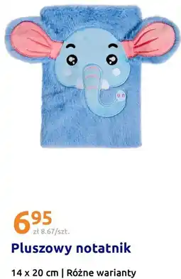 Action Pluszowy notatnik oferta