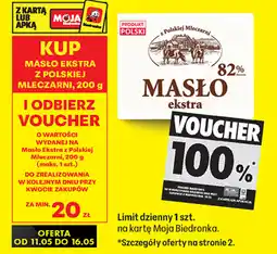 Biedronka Masło ekstra oferta