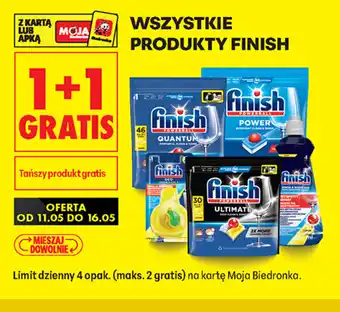 Biedronka Produkty Finish oferta