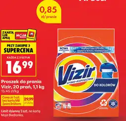 Biedronka Proszek do prania Vizir oferta