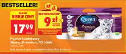Biedronka Papier toaletowy Queen Premium oferta