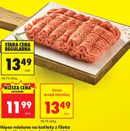 Biedronka Mięso mielone na kotlety z fileta z piersi indyka oferta