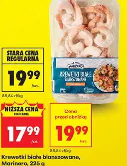 Biedronka Krewetki białe blanszowane oferta