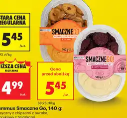 Biedronka Hummus Smaczne Go oferta