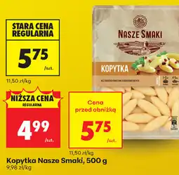 Biedronka Kopytka Nasze Smaki oferta