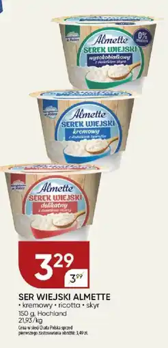 Chata Polska Ser wiejski Almette oferta
