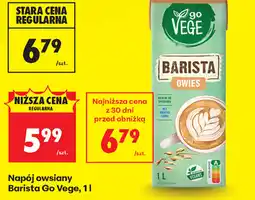 Biedronka Napój owsiany Barista oferta