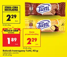 Biedronka Batonik twarogowy Tutti oferta