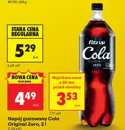 Biedronka Napój gazowany Cola Original Zero oferta