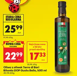 Biedronka Oliwa z oliwek Terra di Bari Bitonto dop oferta