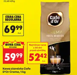 Biedronka Kawa ziarnista Crema oferta
