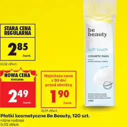 Biedronka Płatki kosmetyczne Be Beauty oferta