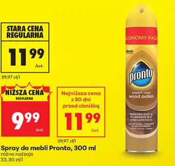 Biedronka Spray do mebli Pronto oferta