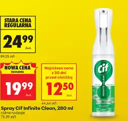 Biedronka Spray Cif Infinite Clean oferta