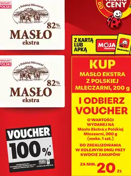 Biedronka Masło ekstra z Polskiej Mleczarni oferta