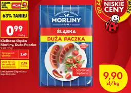 Biedronka Kiełbasa śląska Morliny, Duża Paczka oferta