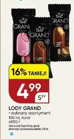Chata Polska Lody Grand oferta