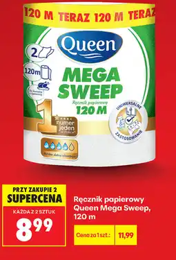Biedronka Ręcznik papierowy Queen Mega Sweep oferta