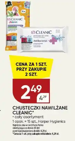 Chata Polska Chusteczki nawilżane Cleanic oferta