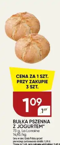 Chata Polska Bułka pszenna z jogurtem oferta