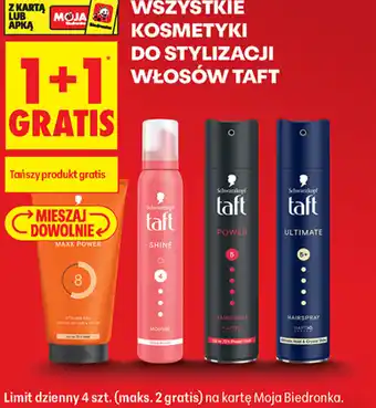 Biedronka Kosmetyki do stylizacji włosów Taft oferta