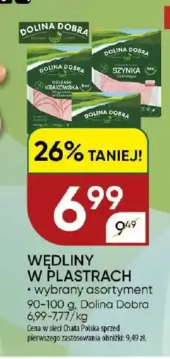 Chata Polska Dolina Dobra Wędliny w plastrach oferta