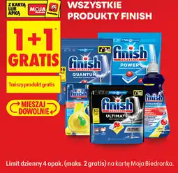 Biedronka Produkty Finish oferta