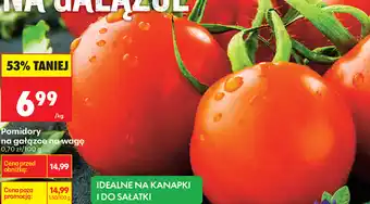 Biedronka Pomidory na gałązce oferta