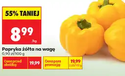 Biedronka Papryka żółta oferta