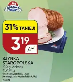 Chata Polska Szynka Staropolska Animex oferta