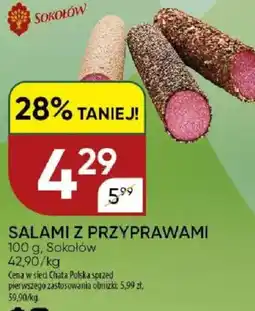 Chata Polska Sokołów Salami z przyprawami oferta