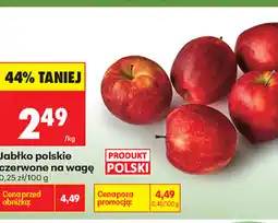 Biedronka Jabłko polskie czerwone oferta