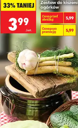 Biedronka Zestaw do kiszenia ogórków oferta