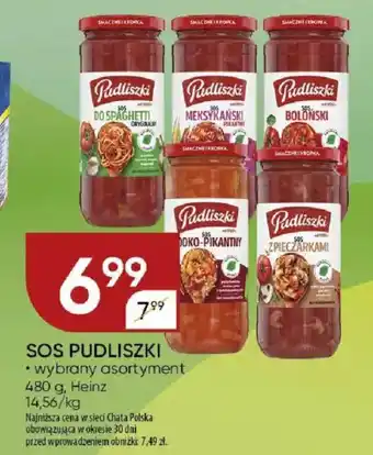 Chata Polska Sos Pudliszki oferta