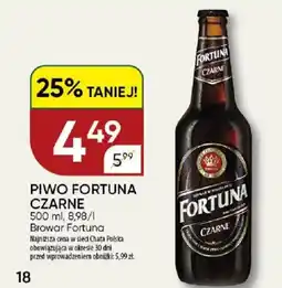 Chata Polska Piwo Fortuna Czarne oferta