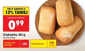 Biedronka Ciabatta oferta