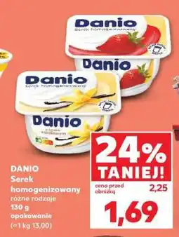 Kaufland DANIO Serek homogenizowany oferta