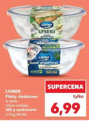 Kaufland LISNER Filety śledziowe w sosie, różne rodzaje oferta