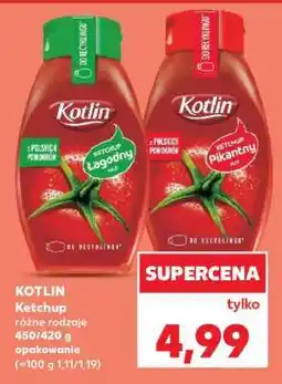 Kaufland KOTLIN Ketchup oferta
