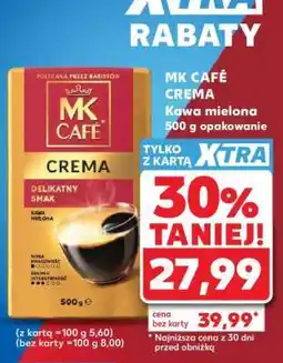 Kaufland MK CAFÉ Crema oferta